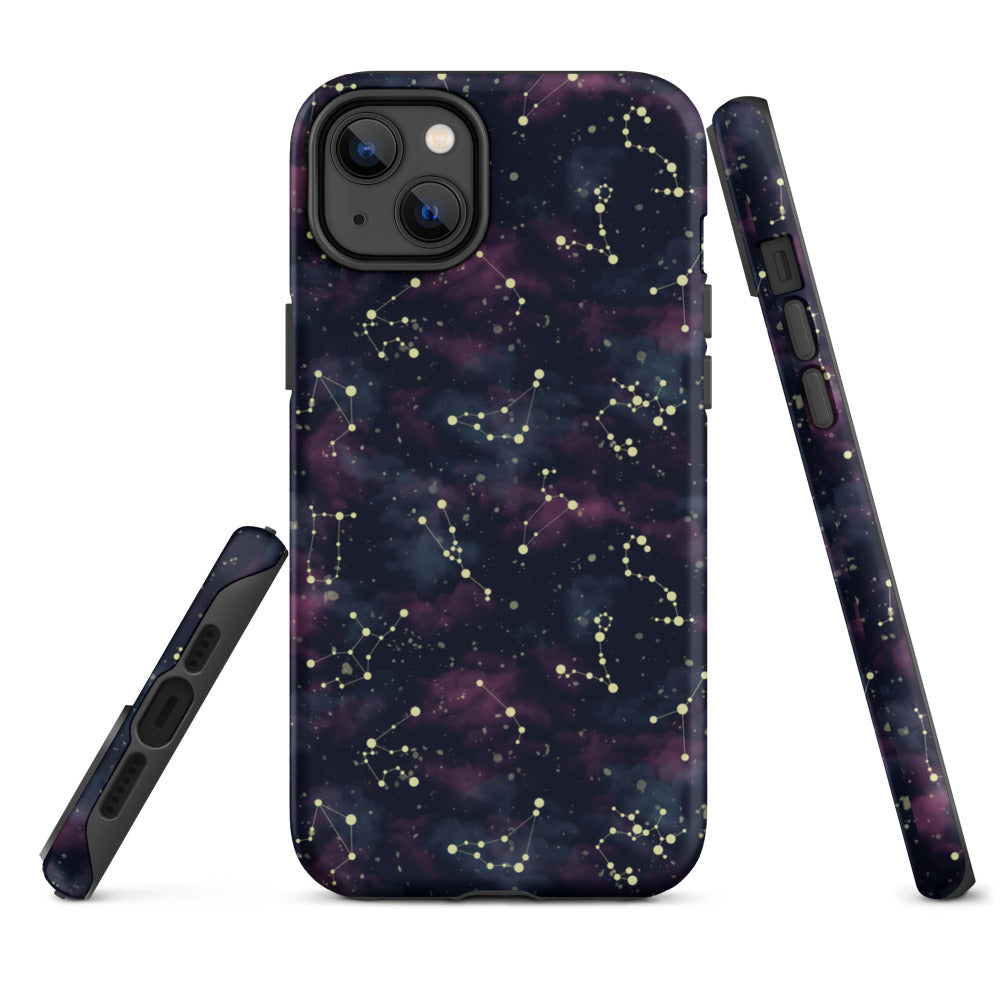 Star Constellations Tough Case for iPhone 14 Plus - Matte Finish - https://ascensionemporium.net